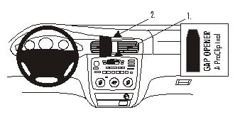 Ford Taurus 00-07, Centrerad