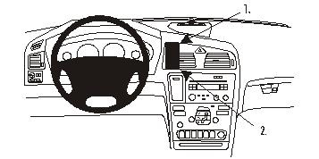 Volvo V70 00-08, Center