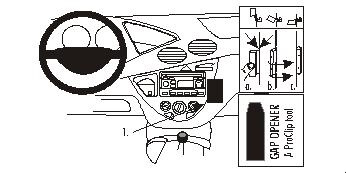 Ford Focus 99-04, Vinklad
