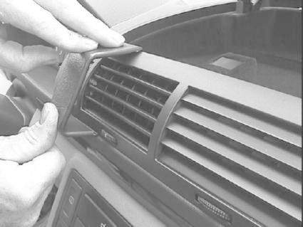 Volkswagen Sharan 01-10, Centrerad