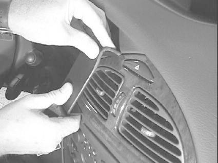 Citroen C5 01-05, Centrerad