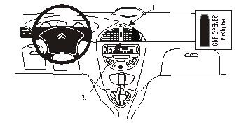 Citroen C5 01-05, Vinklad, Hög