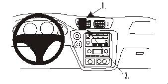 Chevrolet Trail Blazer 02-09, Centrerad
