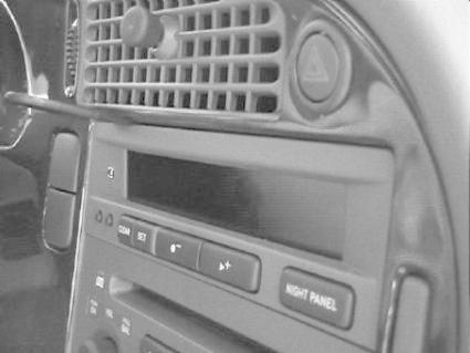 Saab 9-5 98-05, Center, Träpanel