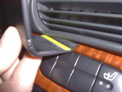 Mercedes Benz C-Klass 00-06, Vinklad, Hög