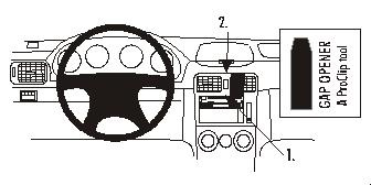 Subaru Forester 03-07, Vinklad, Hög