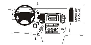 Toyota LandCruiser 100 02-07, Centrerad