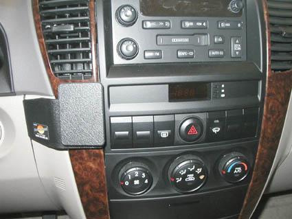 Kia Sorento 02-07, Centrerad, Brun Träpanel