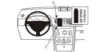 Opel Meriva 03-10, Centrerad