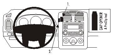 Chevrolet Malibu 04-07, Centrerad