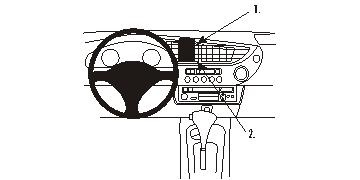 Honda Insight 01-08, Centrerad