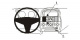 ProClip Monteringsbygel BMW 6-serie E63, E64 04-10, Centrerad
