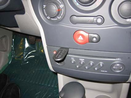 Renault Modus 05-13, Centrerad