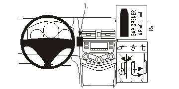 Honda Accord 03-07, Centrerad