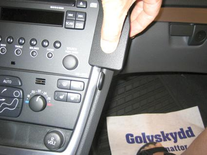 Volvo V70 05-08, Vinklad Hög, Träpanel