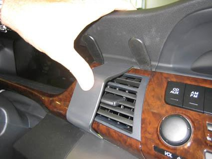 Honda FR-V 05-11, Centrerad