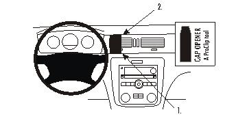 Chevrolet Impala 06-13, Centrerad