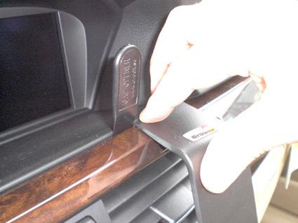 BMW 316-330/E90/E91/E92/E93 05-12, Vinklad, Träpanel, OEM Nav.