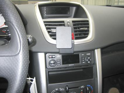 Peugeot 207 06-14, Centrerad