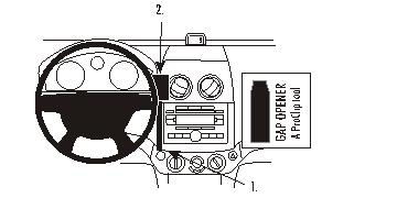 Chevrolet Aveo 07-11, Centrerad