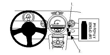 Brodit ProClip, Mini Cooper Coupé 07-16