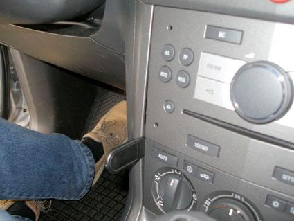 Opel Antara 07-15, Centrerad