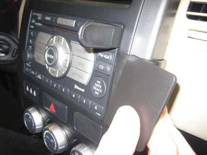 Nissan X-Trail 08-13, Vinklad, Navigationsskärm