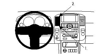 Nissan Pathfinder 10-12, Centrerad