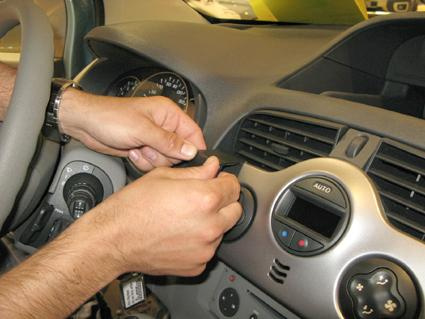 Renault Kangoo 08-13, Centrerad