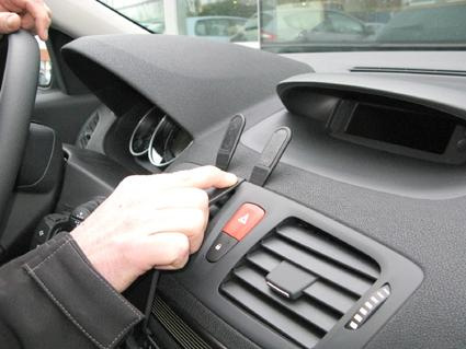 Renault Mégane 09-15, Centrerad