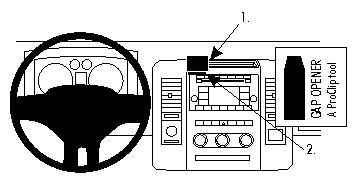 Dodge Ram 09-12, Centrerad