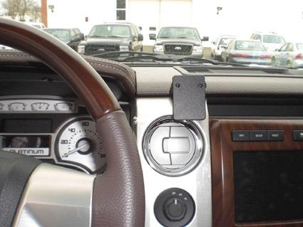 Ford F-Series 150 09-14, Centrerad, Silver&Träpanel