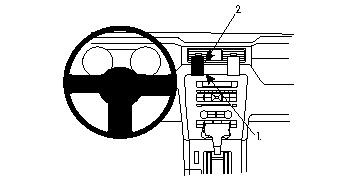 Ford Mustang 10-14, Centrerad