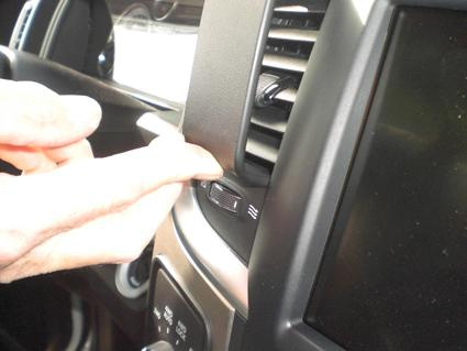 Dodge Ram Pick Up 13-15, Centrerad