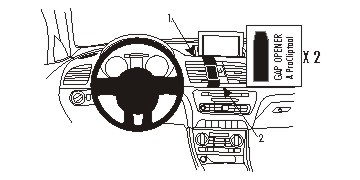 Brodit ProClip, Audi Q3 12-18