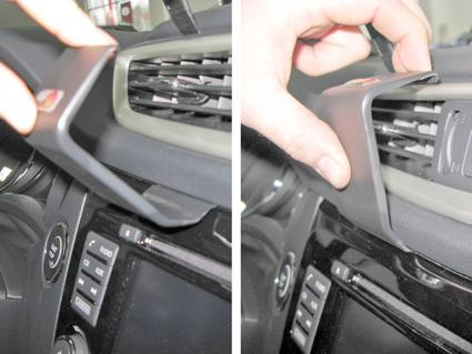 Nissan X-Trail 14-15/Qashqai 14-15, Centrerad