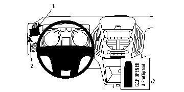 ProClip Monteringsbygel Chevrolet Equinox 10-15