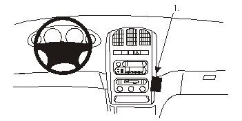 ProClip Monteringsbygel Chrysler Voyager 01-07