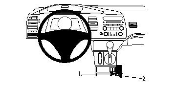 ProClip Monteringsbygel Honda Civic Hybrid 06-11