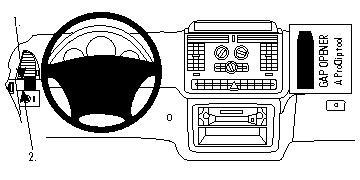 ProClip Monteringsbygel Mercedes Benz Vito 04-14