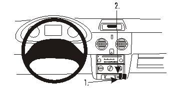 ProClip Monteringsbygel Renault Kangoo 03-07