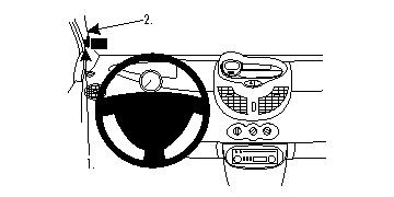 ProClip Monteringsbygel Renault Twingo 08-12