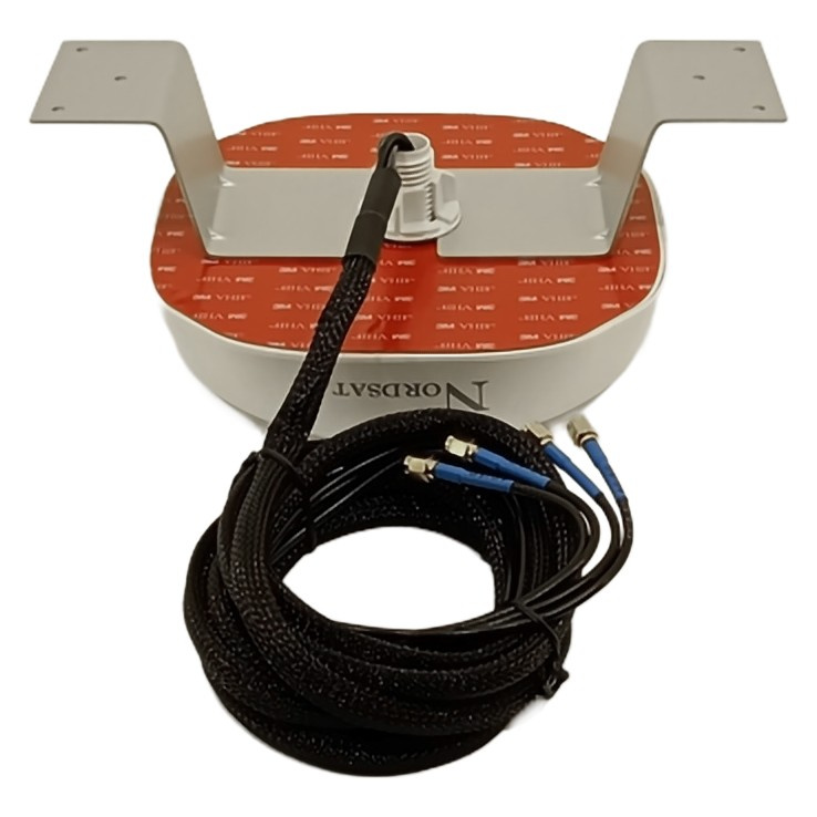 Nordsat 2G/3G/4G/5G-omniantenni, ympärisäteilevä 4x4 MIMO-antenni