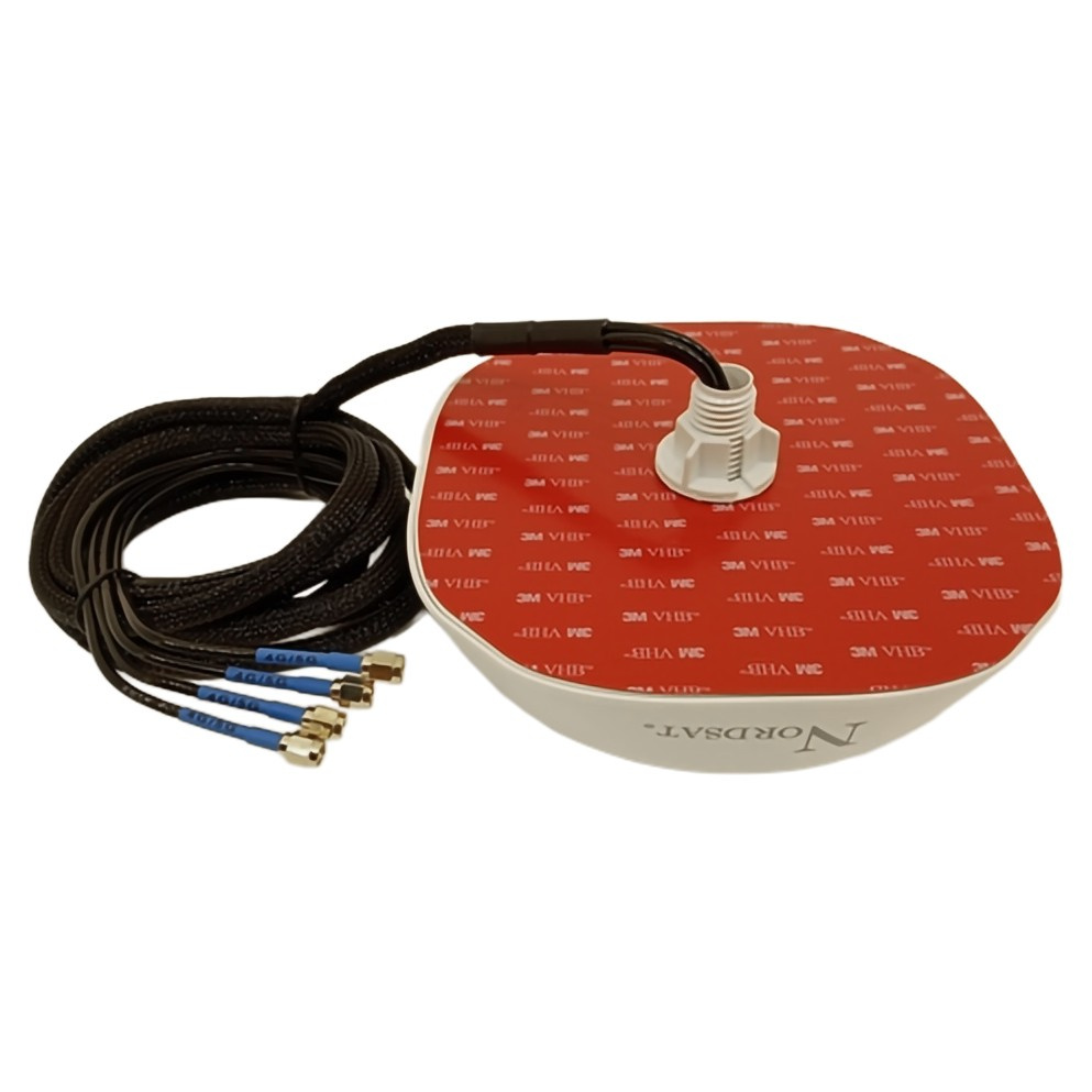 Nordsat 2G/3G/4G/5G-omniantenni, ympärisäteilevä 4x4 MIMO-antenni