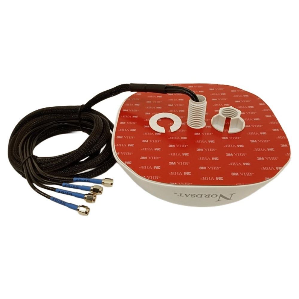 Nordsat 2G/3G/4G/5G-omniantenni, ympärisäteilevä 4x4 MIMO-antenni