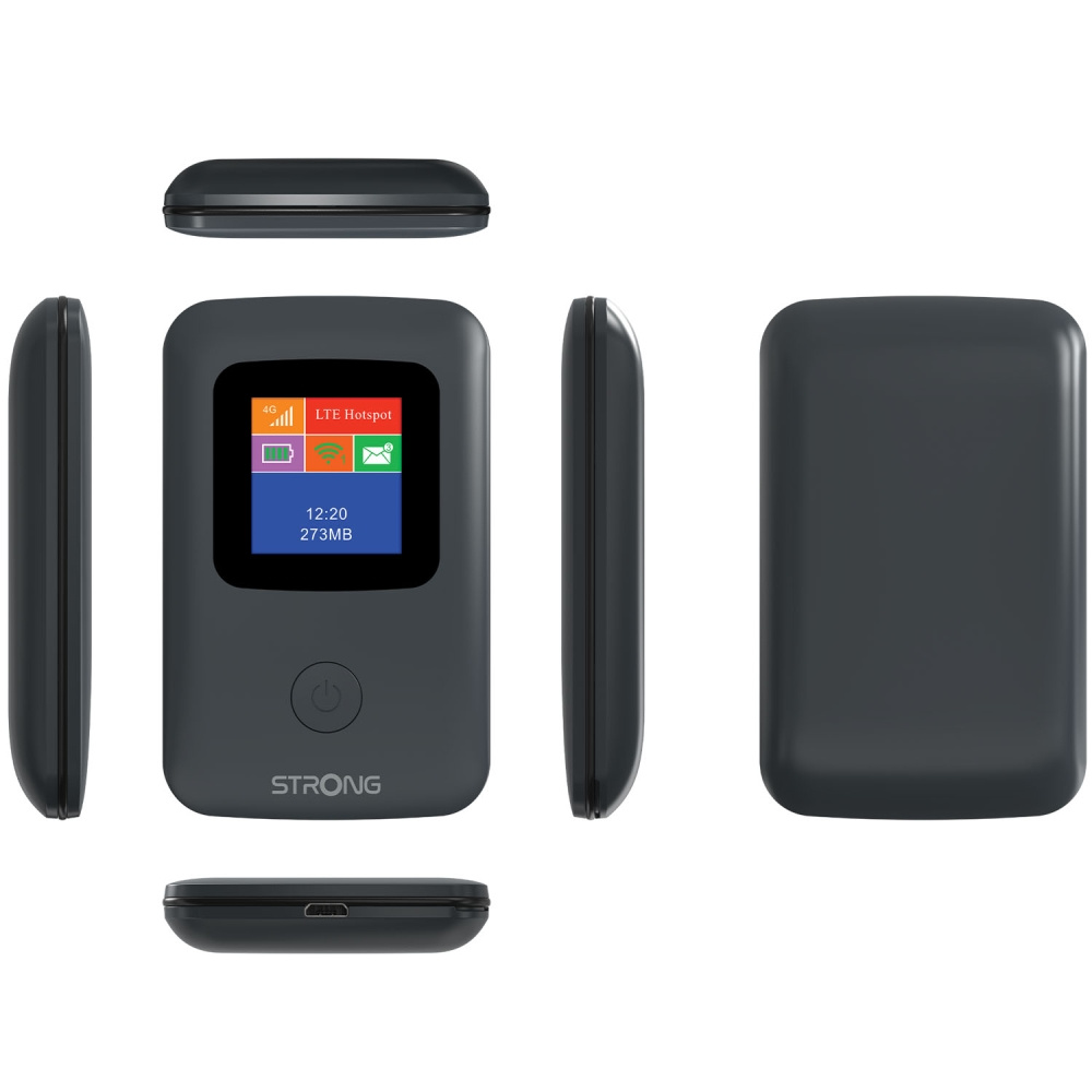 Strong 4GMIFI150CD, 4G-hotspot näytöllä