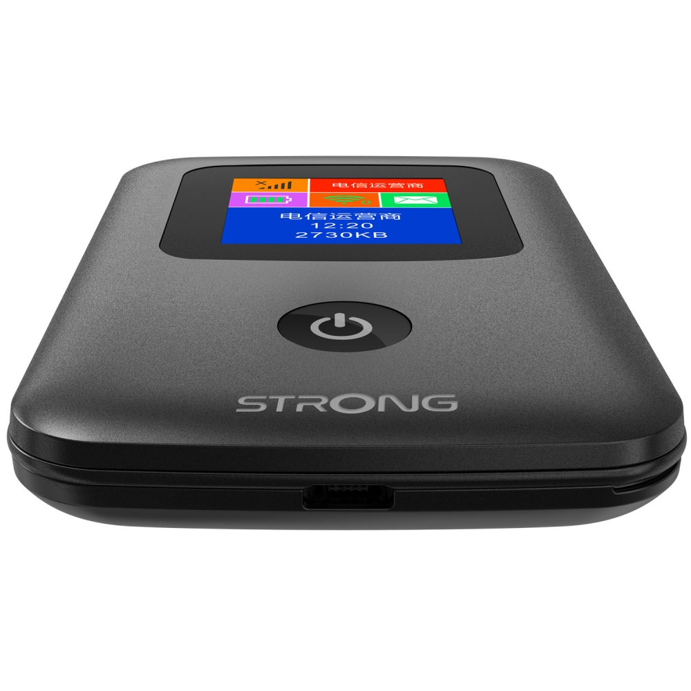 Strong 4GMIFI150CD, 4G-hotspot näytöllä
