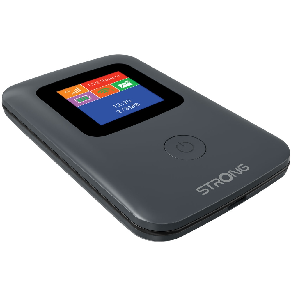 Strong 4GMIFI150CD, 4G-hotspot näytöllä