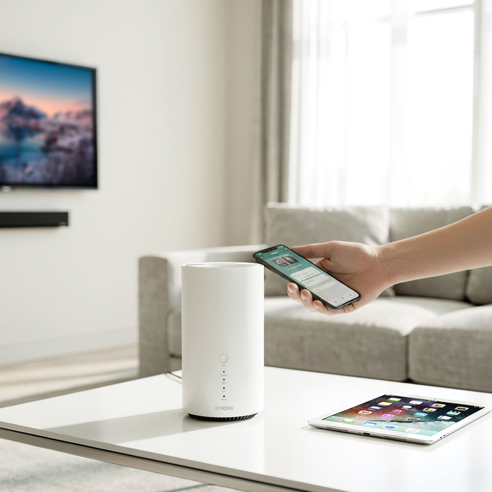 Tehokas 5G+-reititin, Wi-Fi 7 BE7200
