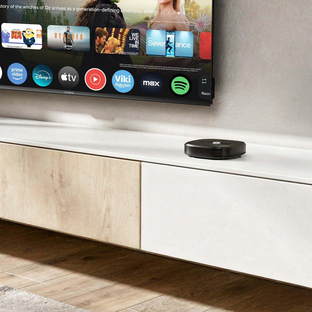 Strong LEAP-S4, 4K-suoratoistolaite Google TV:llä